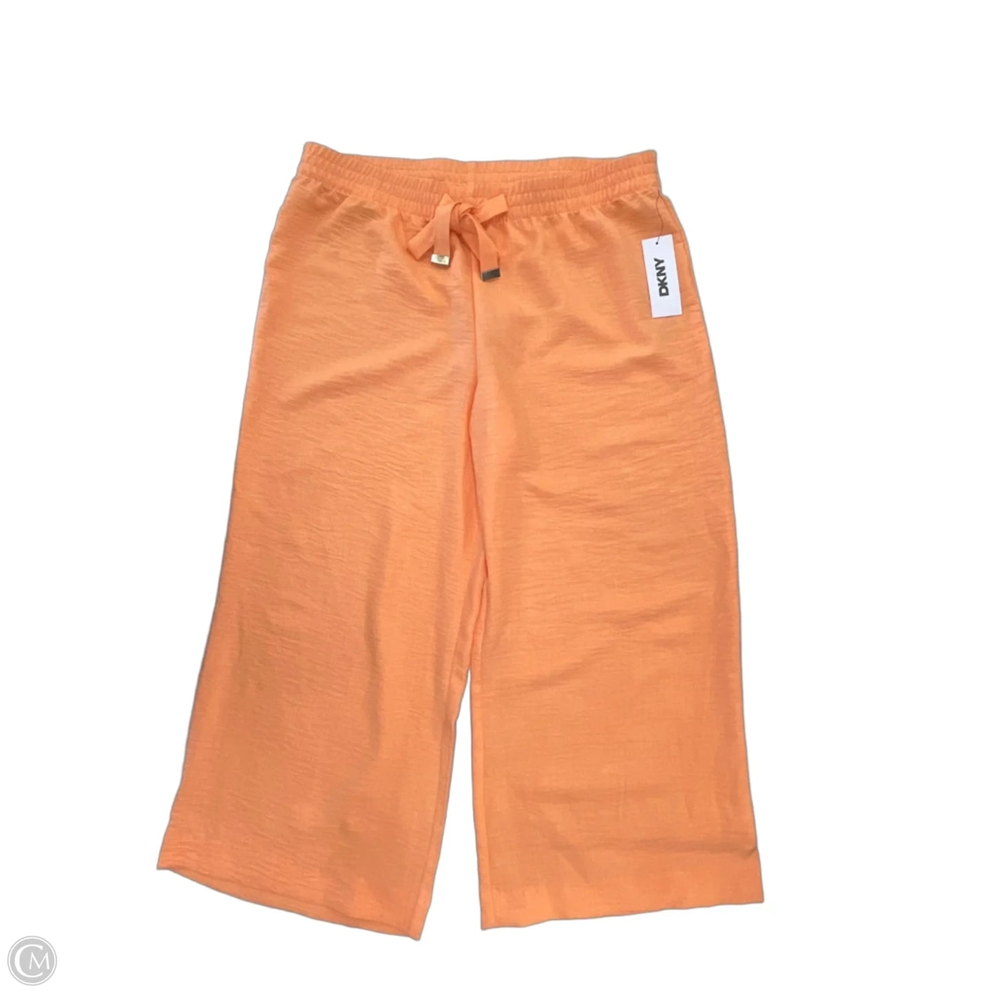 Pants Wide Leg By Dkny In Orange, Size: L