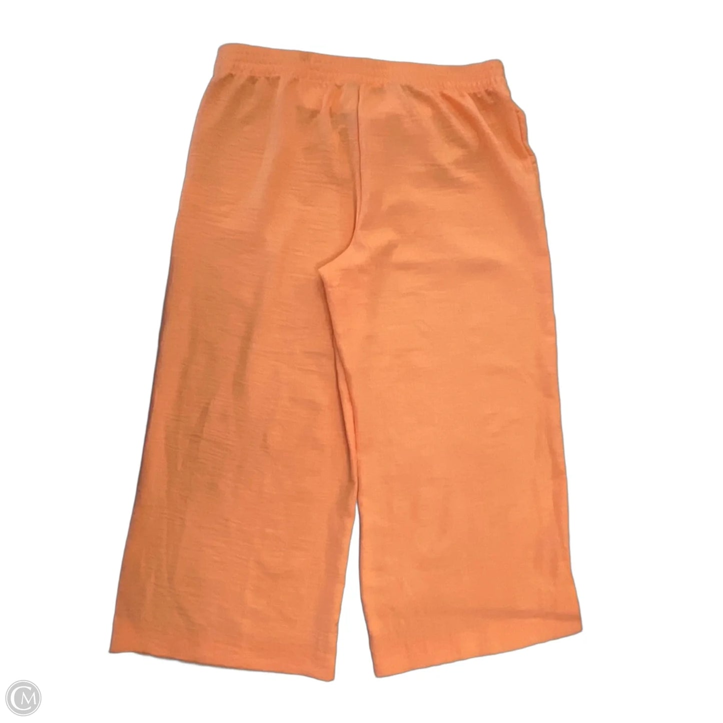 Pants Wide Leg By Dkny In Orange, Size: L