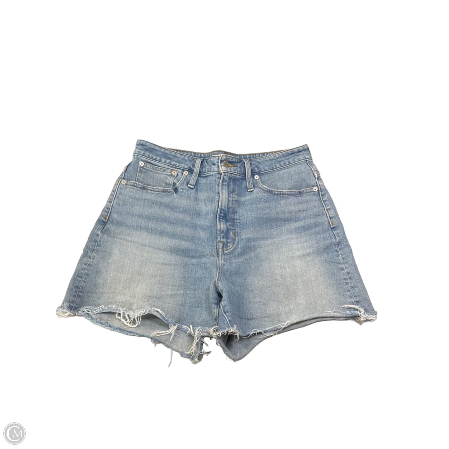 Shorts By Madewell In Blue Denim, Size: M