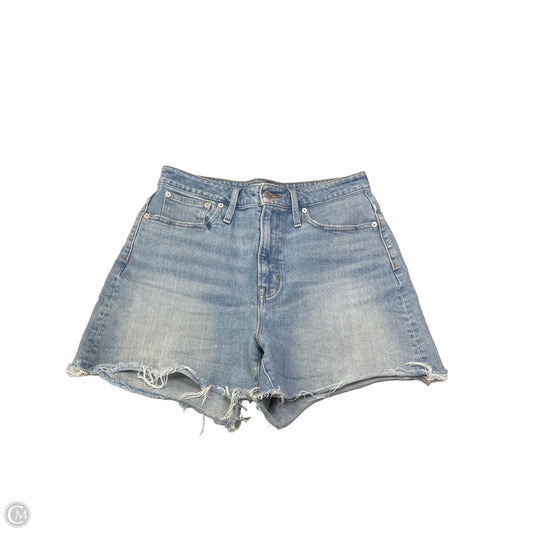 Shorts By Madewell In Blue Denim, Size: M