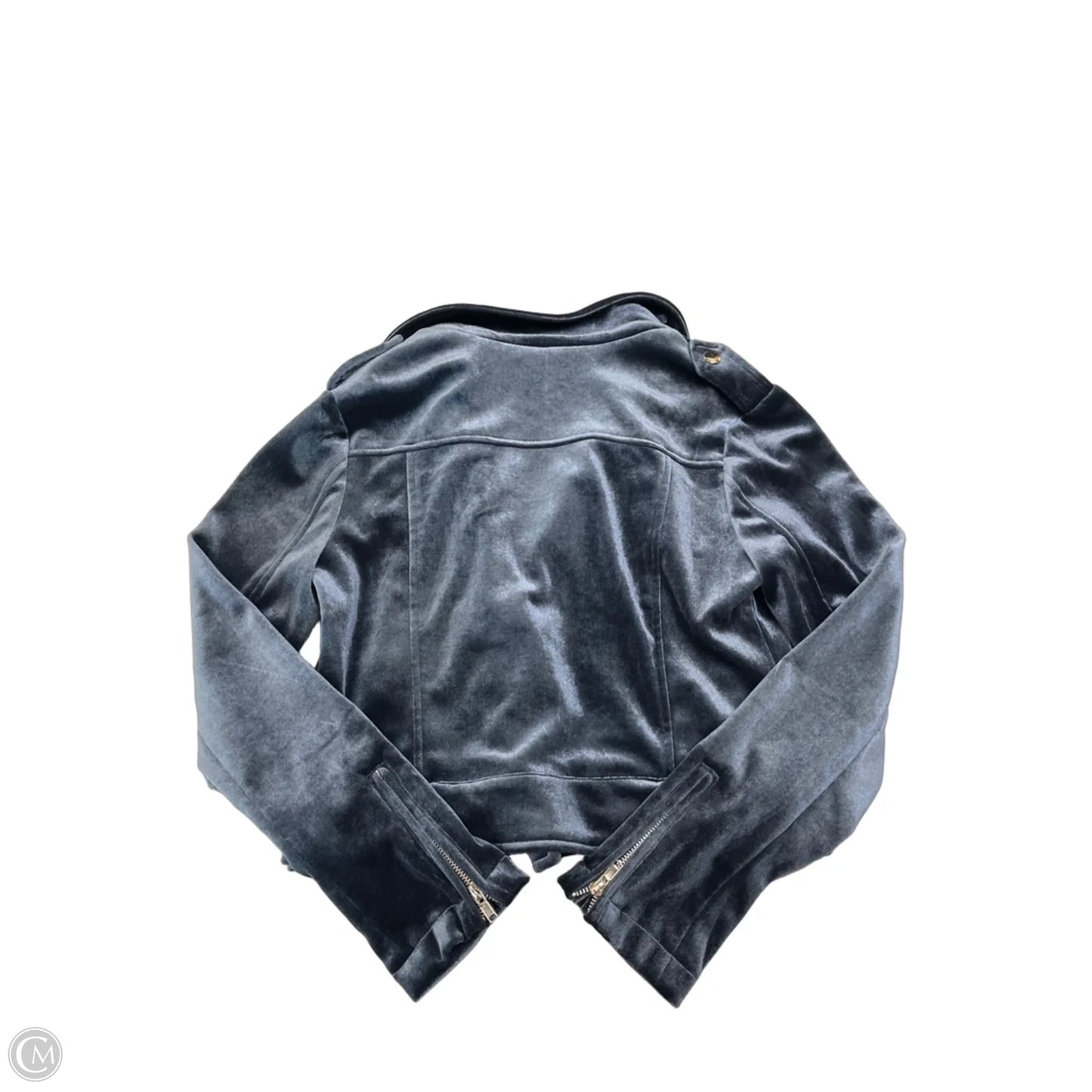 Jacket Moto By Fate In Blue, Size: S
