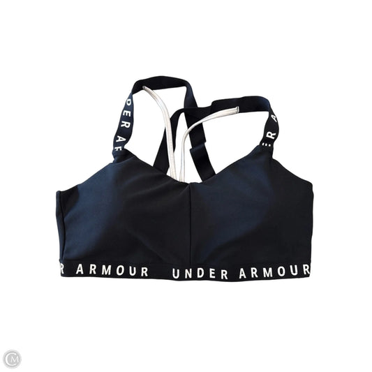 Athletic Bra By Under Armour In Black, Size: Xl
