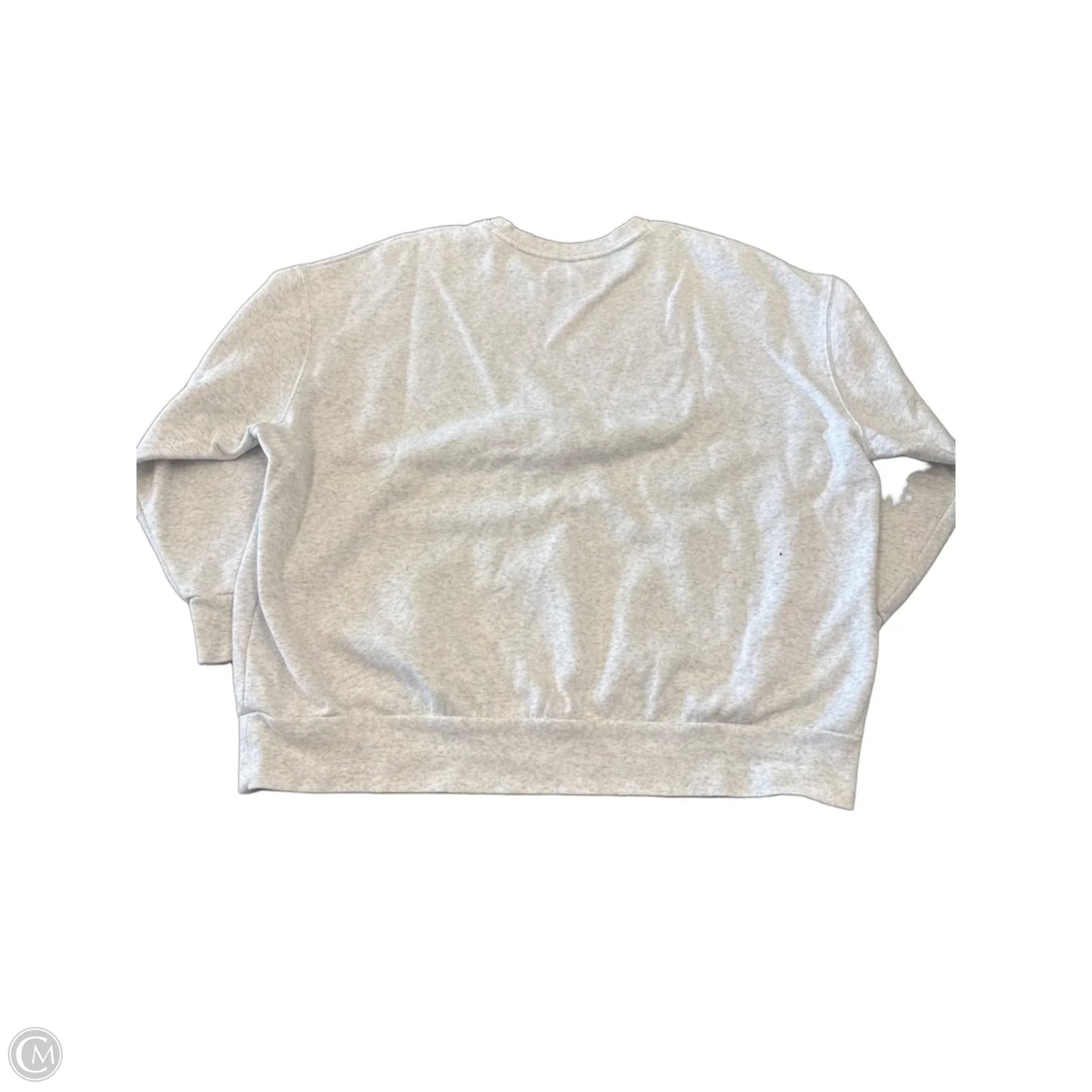 Athletic Sweatshirt Crewneck By Under Armour In Grey, Size: Xl