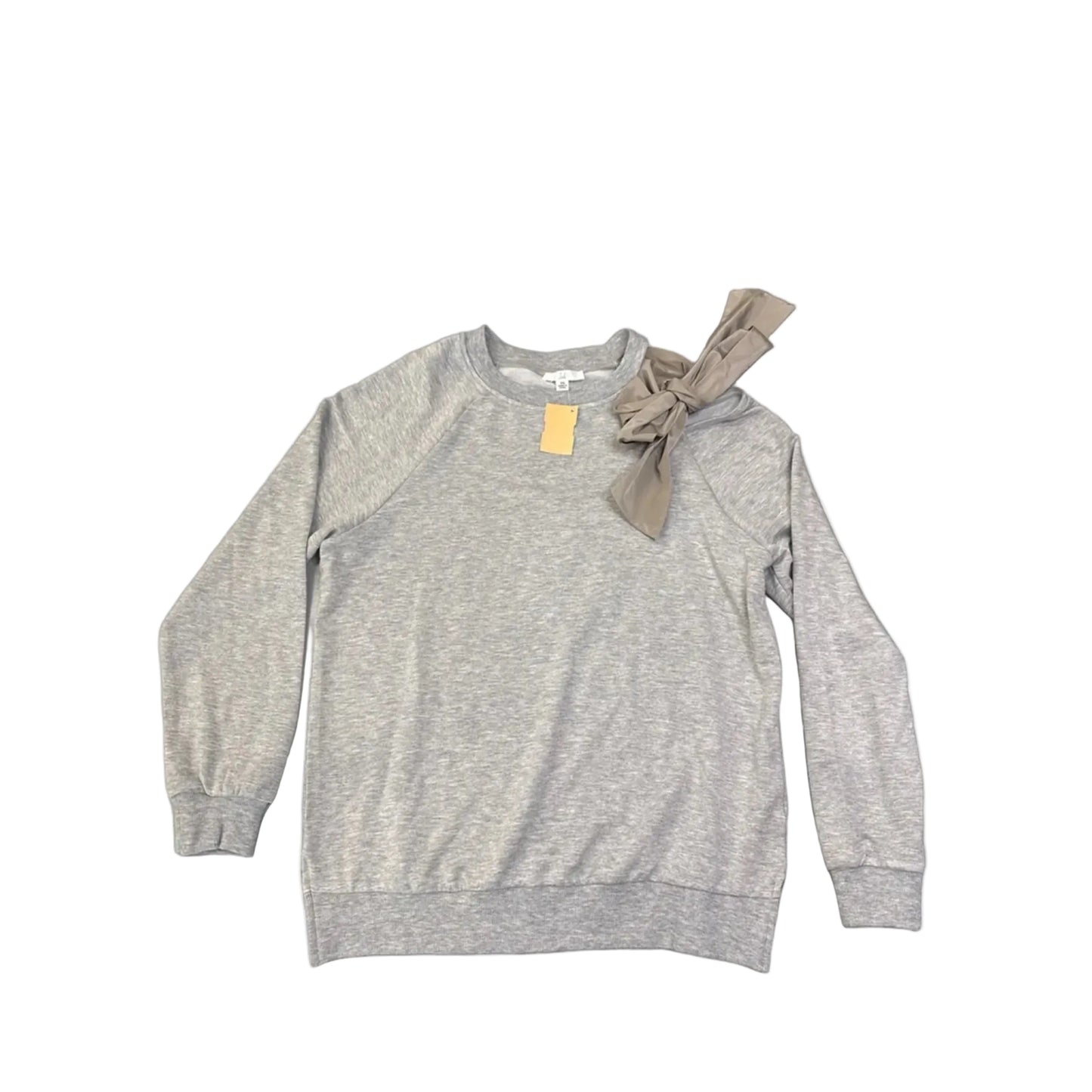 Top Long Sleeve By Cmb In Grey, Size: Xs