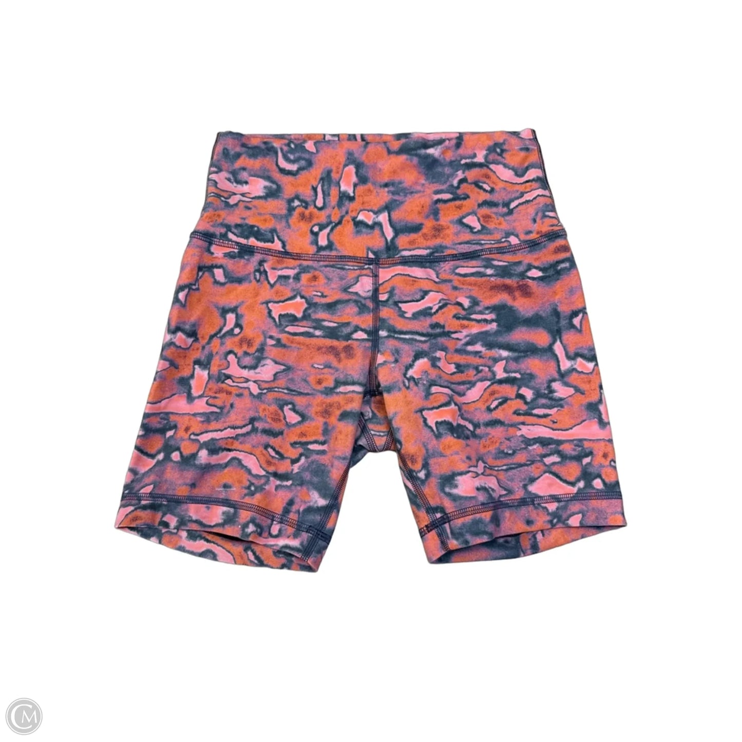 Athletic Shorts By Lululemon In Orange, Size: S