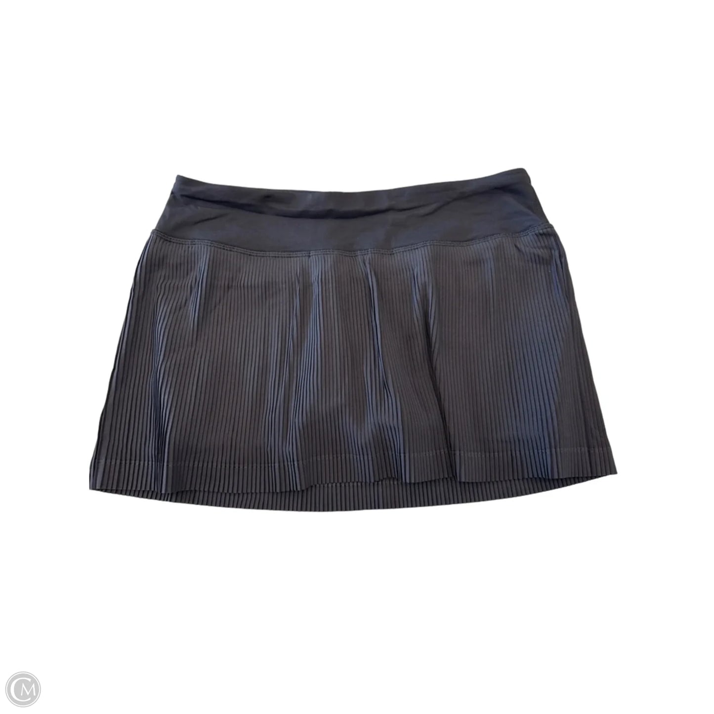 Athletic Skort By Lululemon In Black, Size: S