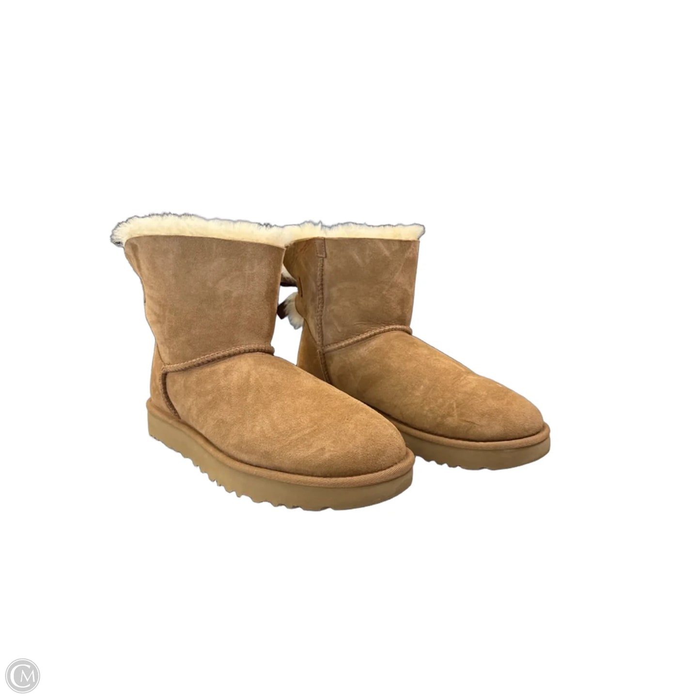 Boots Designer By Ugg In Tan, Size: 9