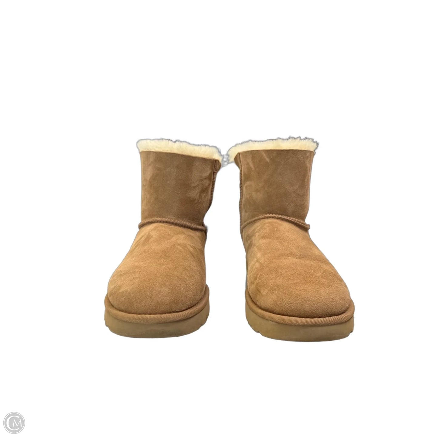 Boots Designer By Ugg In Tan, Size: 9