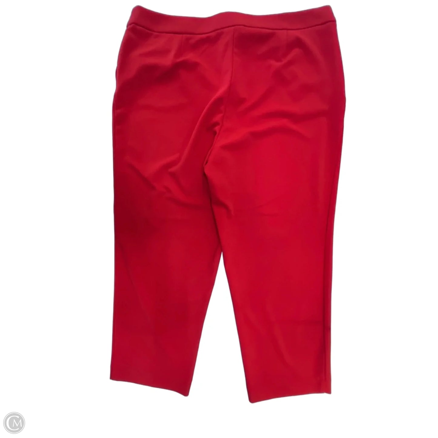 Pants Dress By Anne Klein In Red, Size: Xl