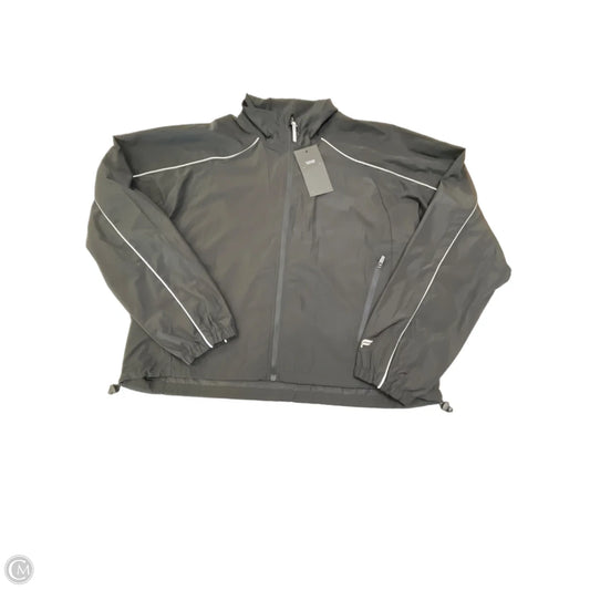 Athletic Jacket By Fabletics In Black, Size: S