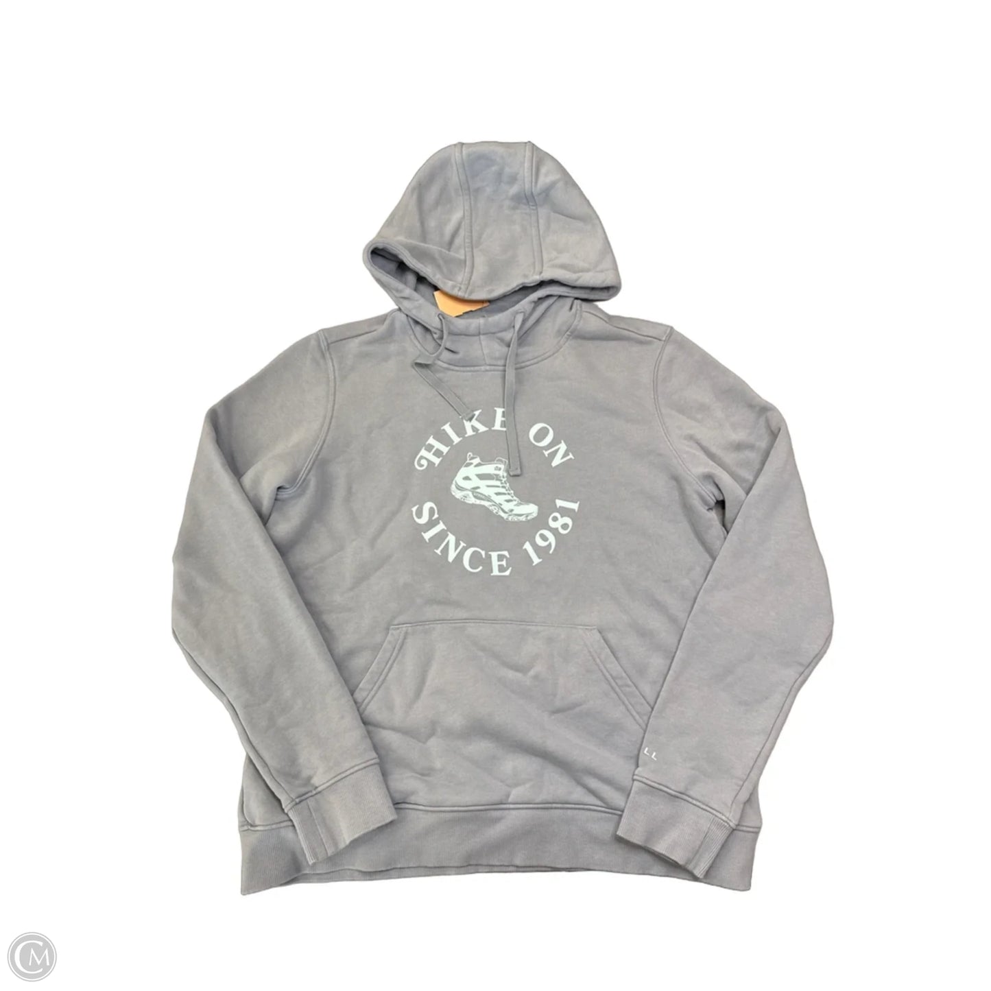 Sweatshirt Hoodie By Merrell In Blue, Size: M