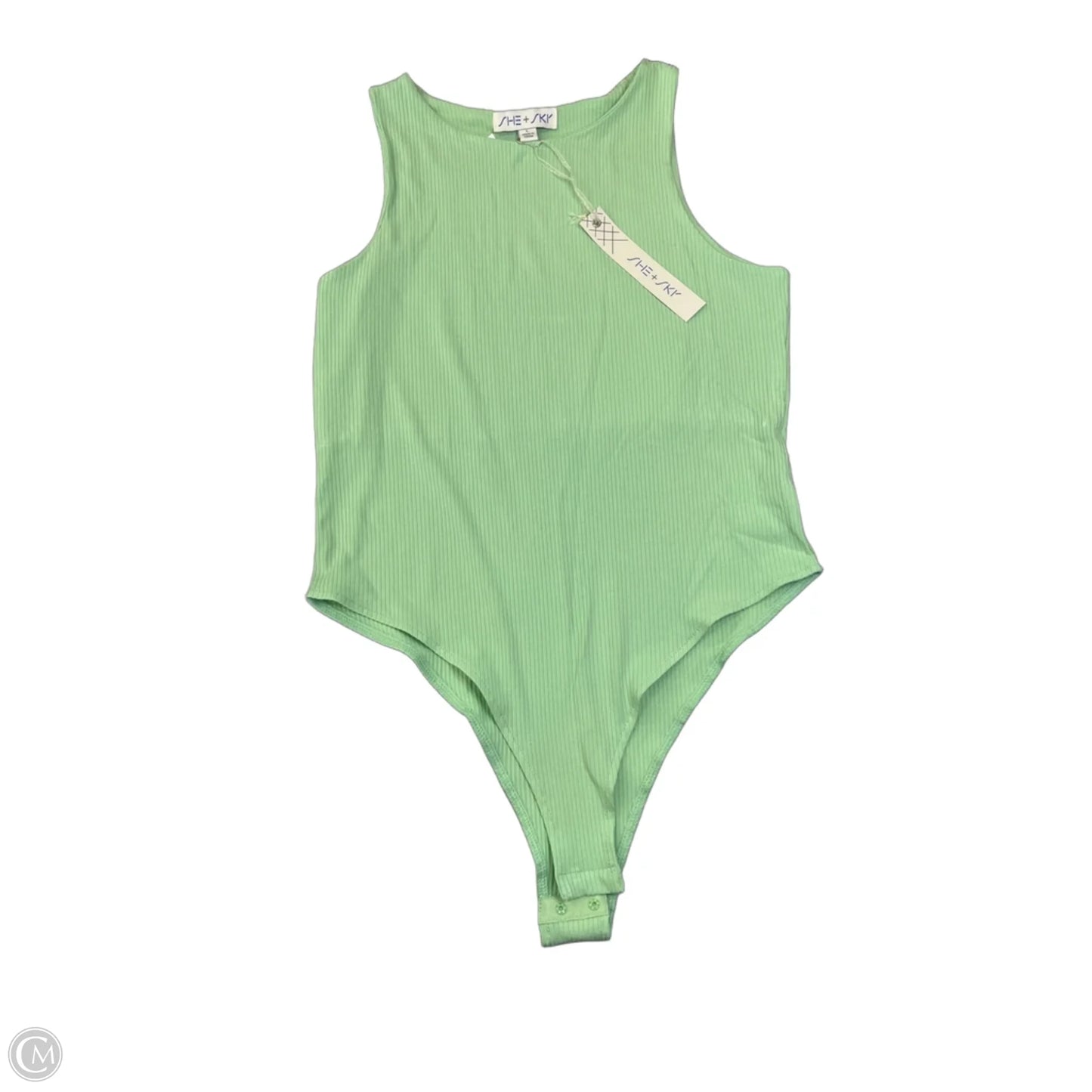 Bodysuit By She + Sky In Green, Size: L