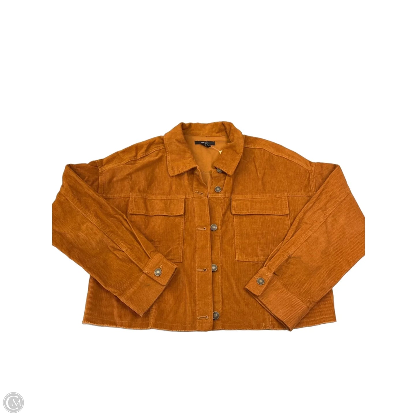 Jacket Other By Forever 21 In Orange, Size: M