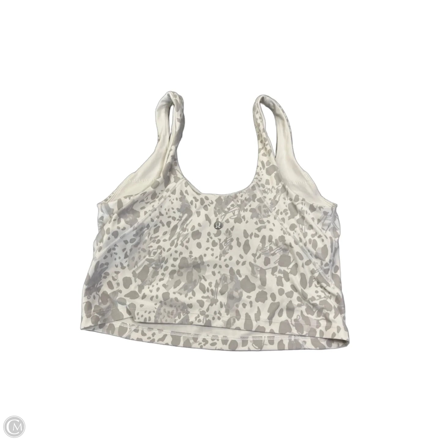 Athletic Tank Top By Lululemon In White, Size: M