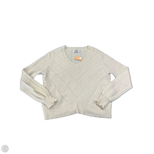 Sweater Cashmere By Cmb In Ivory, Size: Xs