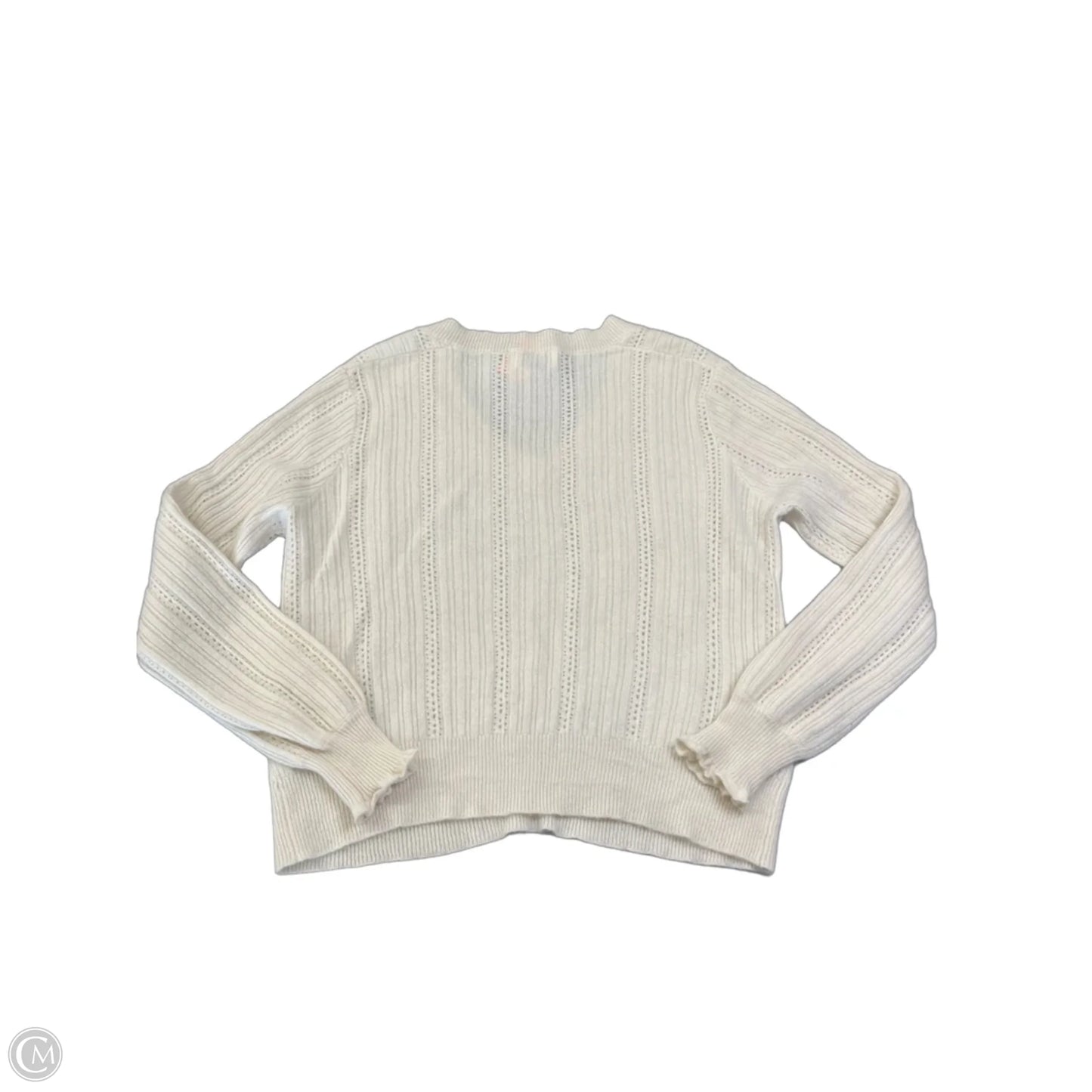 Sweater Cashmere By Cmb In Ivory, Size: Xs