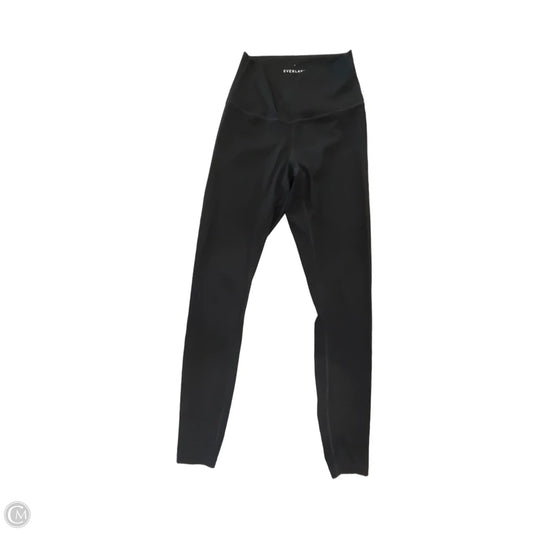 Athletic Leggings By Everlane In Black, Size: S