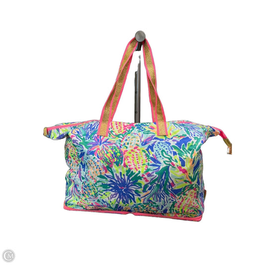 Tote Designer By Lilly Pulitzer, Size: Large
