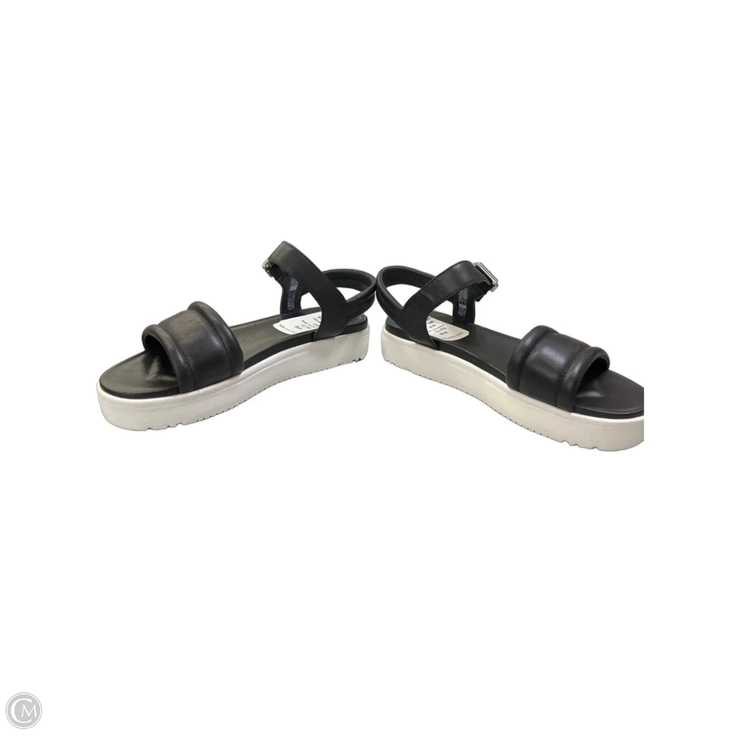 Sandals Designer By Ugg In Black, Size: 7.5