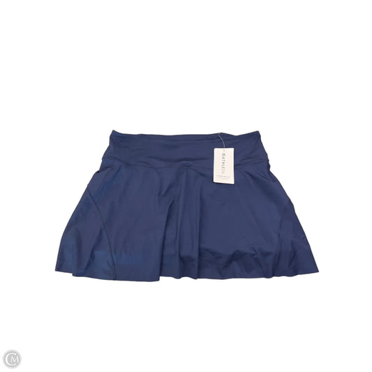 Athletic Skort By Athleta In Navy, Size: Xl