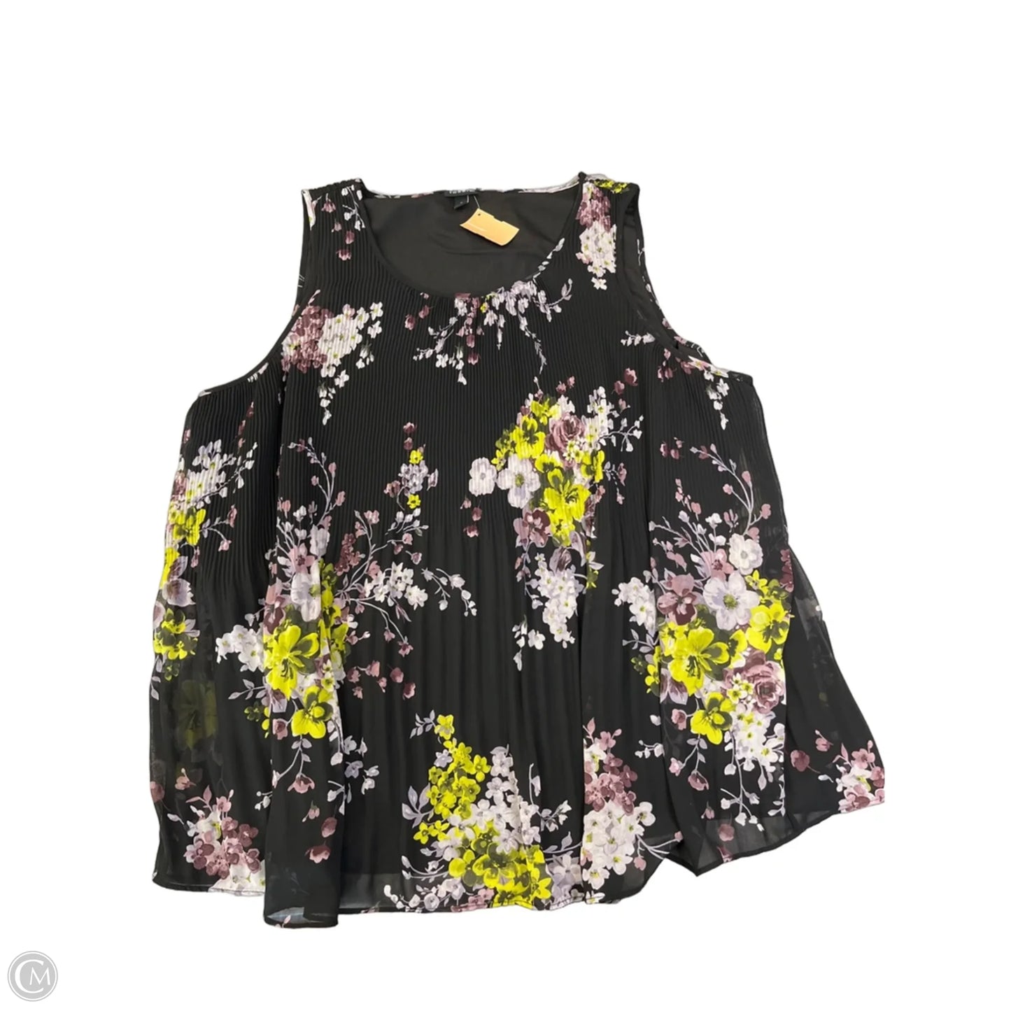 Blouse Sleeveless By Torrid In Black, Size: 2x