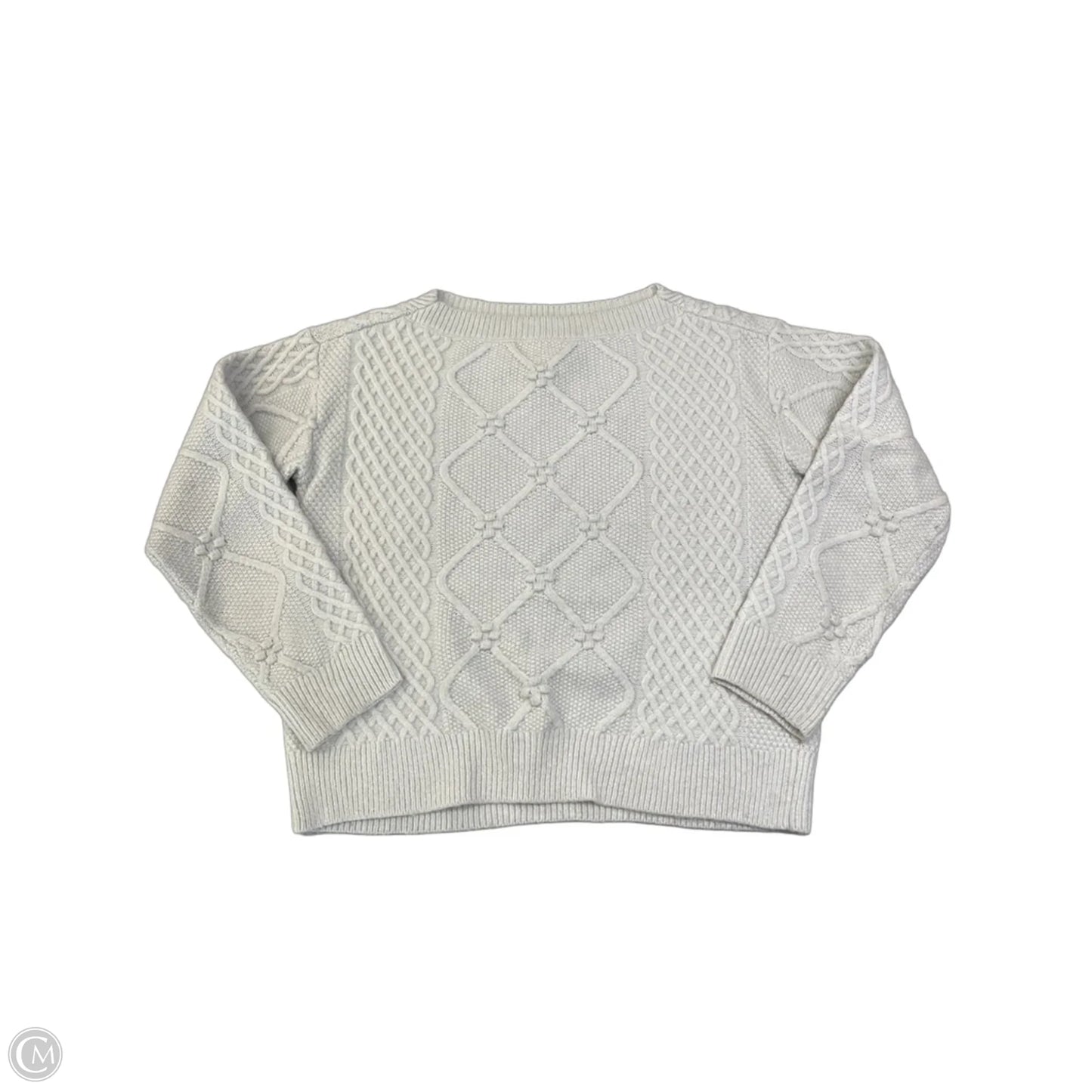 Sweater By Ann Taylor In Grey, Size: S