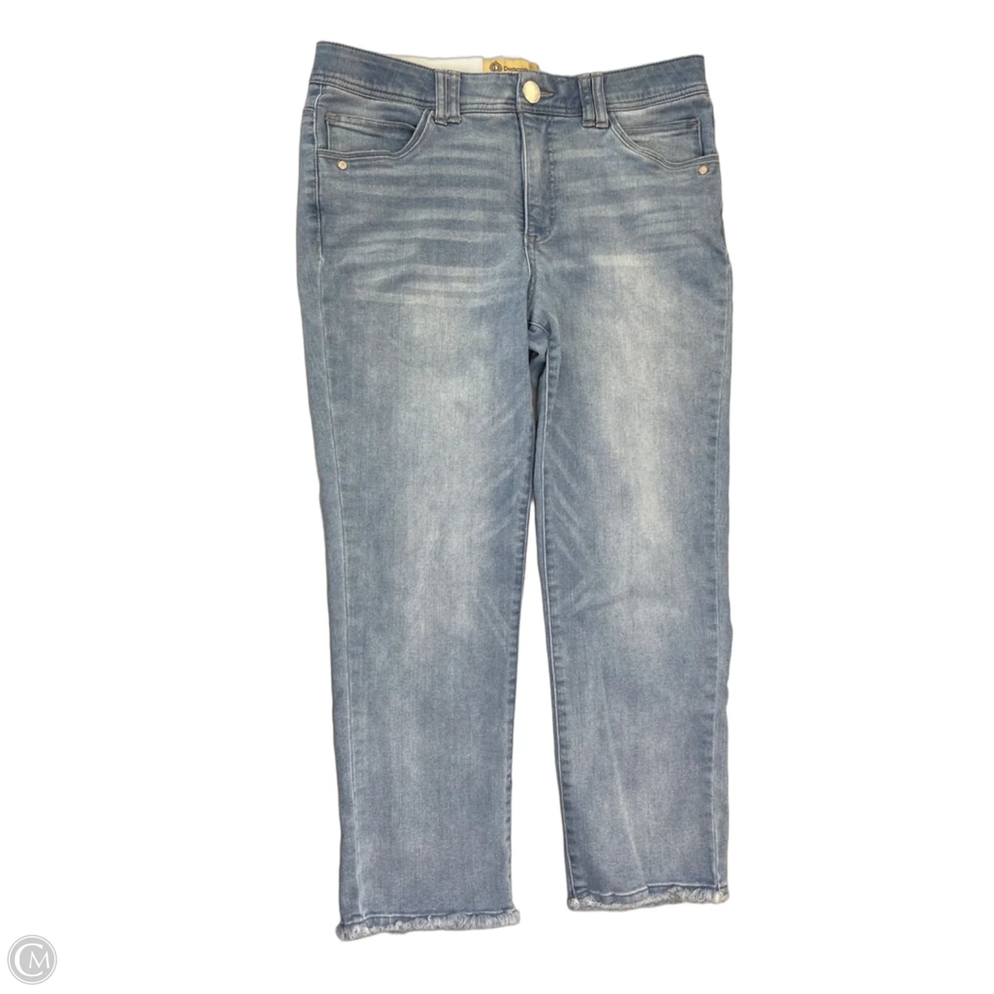 Jeans Straight By Democracy In Blue Denim, Size: 14