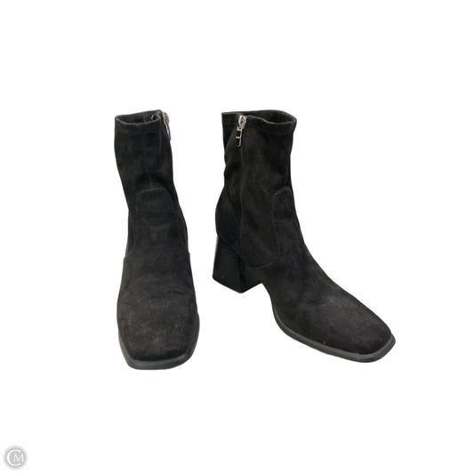 Boots Ankle Heels By Marc Fisher In Black, Size: 8