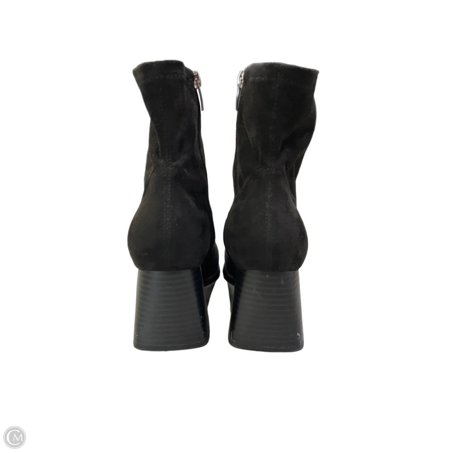 Boots Ankle Heels By Marc Fisher In Black, Size: 8
