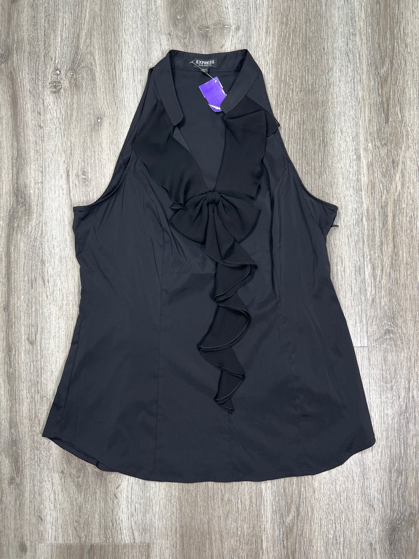 Black Top Sleeveless Express, Size L