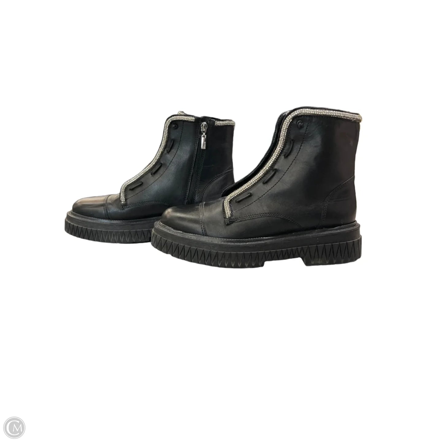 Boots Combat By Schutz In Black, Size: 9.5