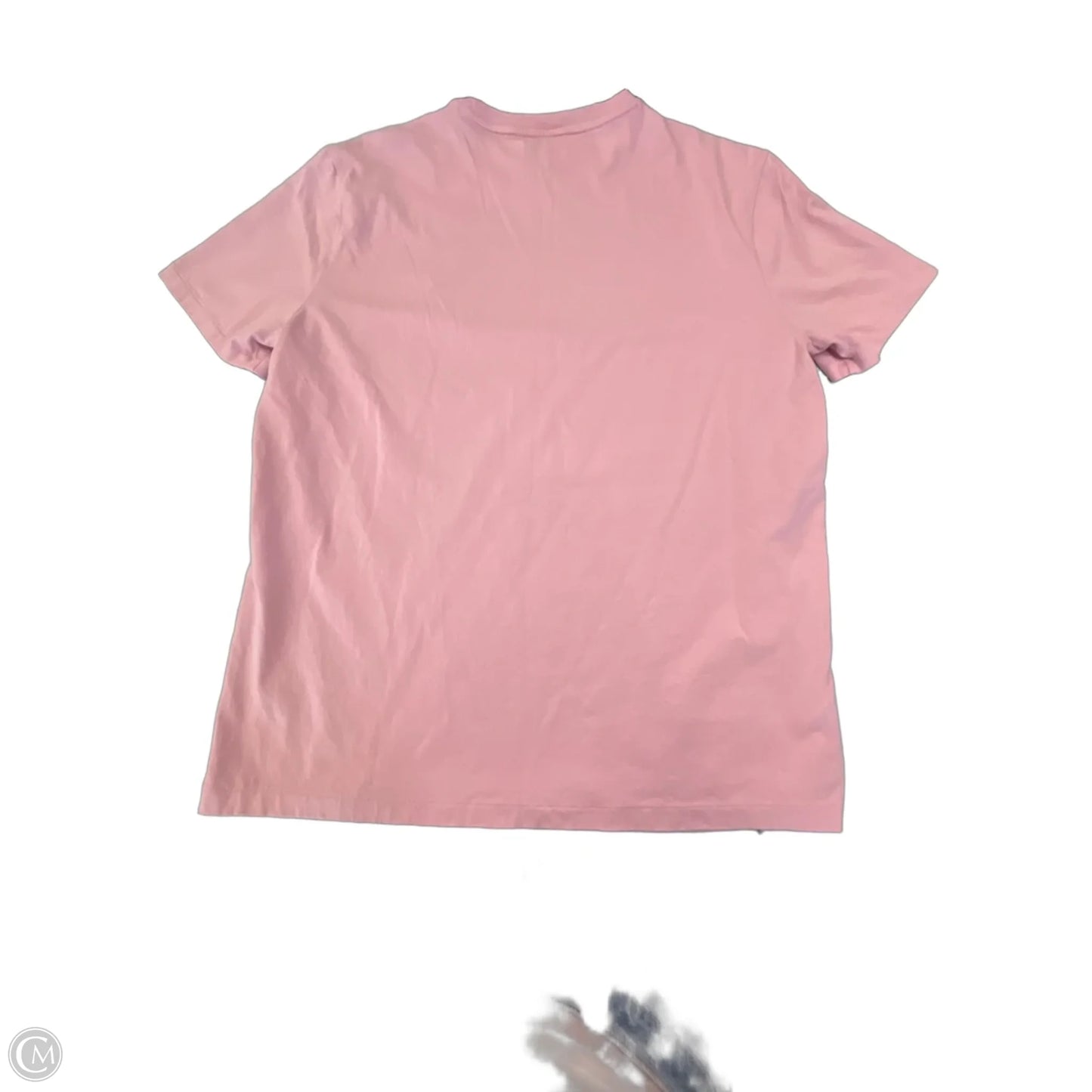 Top Short Sleeve By Polo Ralph Lauren In Pink, Size: L