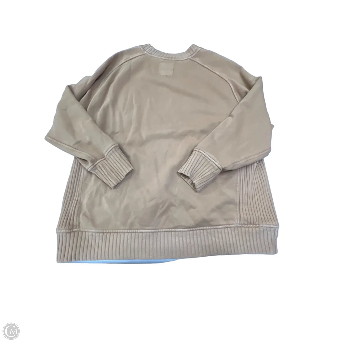 Sweatshirt Crewneck By Aerie In Yellow, Size: Xs