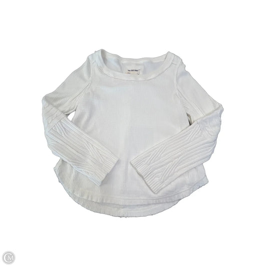 Top Long Sleeve By We The Free In White, Size: L