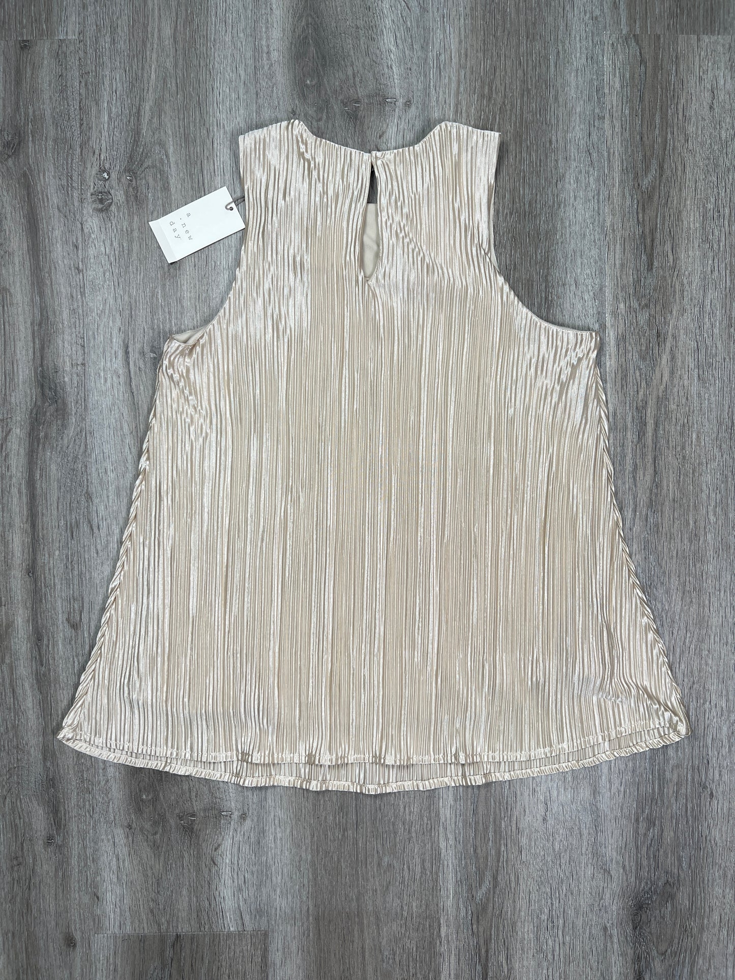 Gold Top Sleeveless A New Day, Size Xs