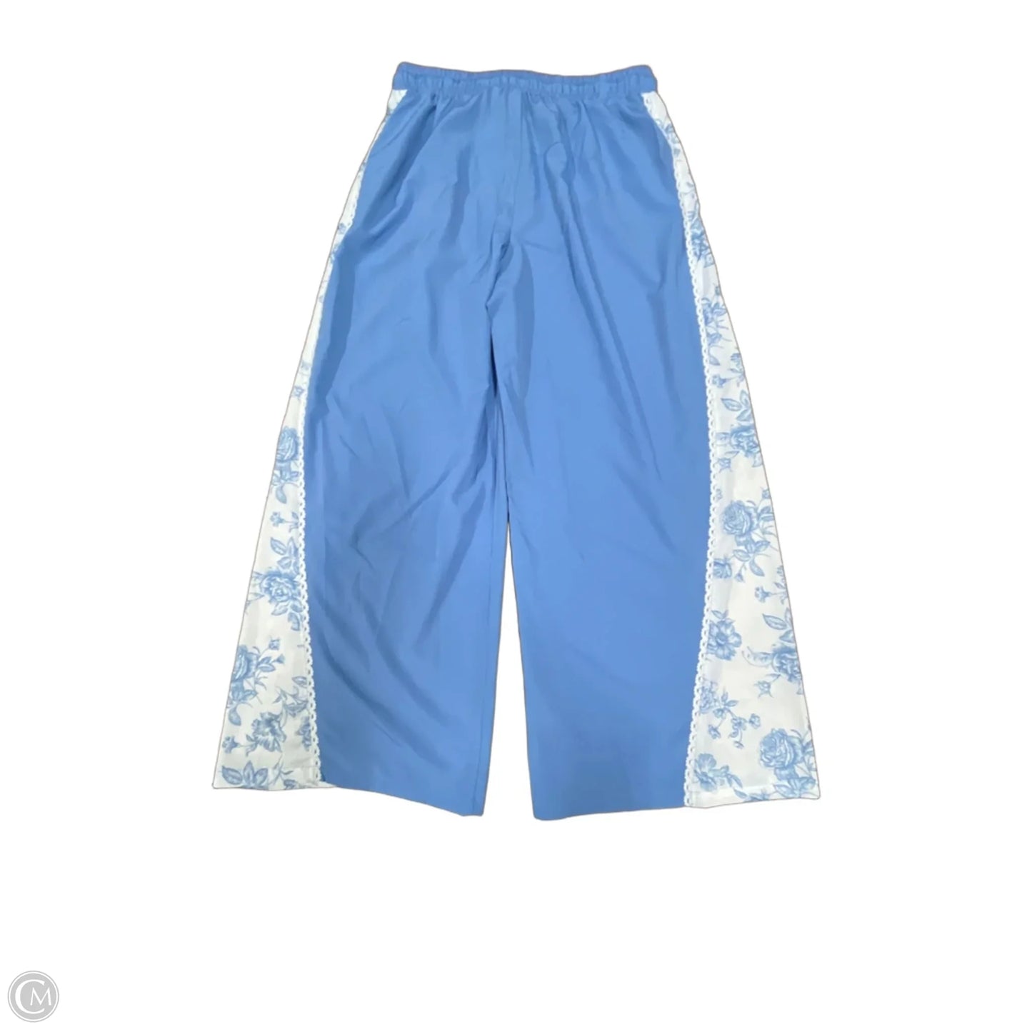 Pants Wide Leg By As Revival In Blue, Size: Xl