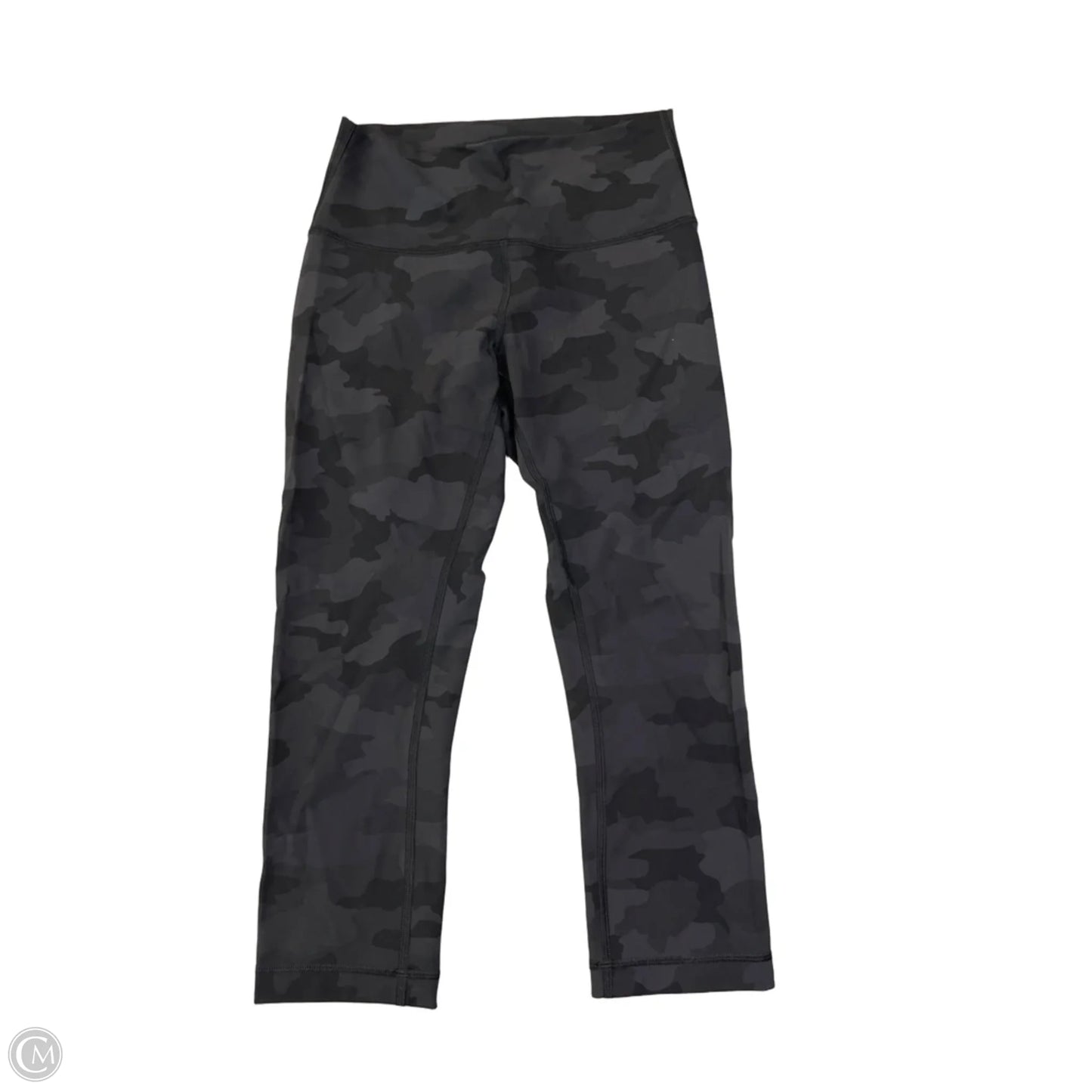 Athletic Leggings Capris By Lululemon In Camouflage Print, Size: S