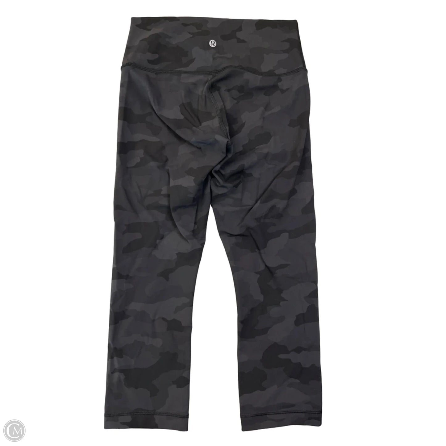 Athletic Leggings Capris By Lululemon In Camouflage Print, Size: S