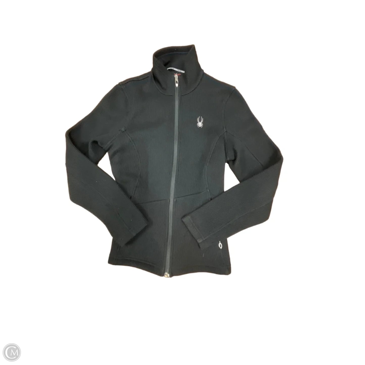 Athletic Jacket By Spyder In Black, Size: M