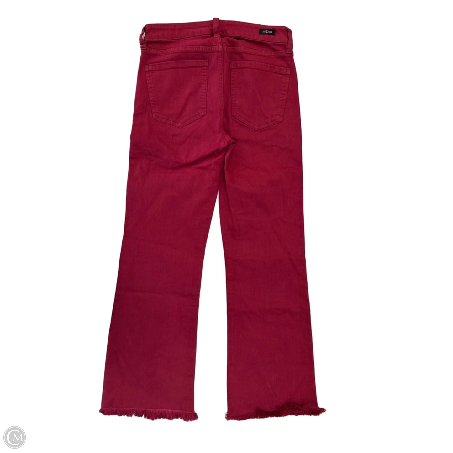 Jeans Boot Cut By Liverpool In Red Denim, Size: 2