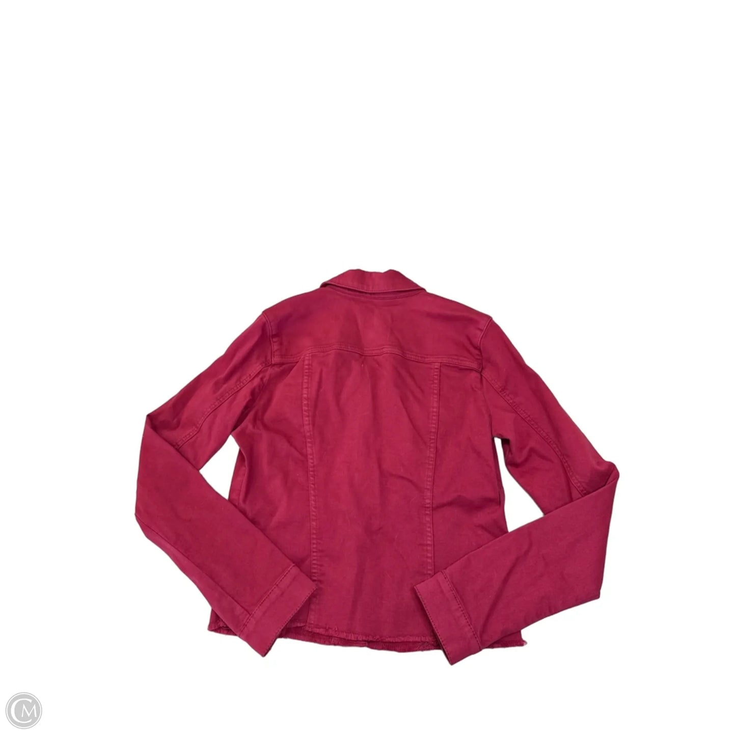 Jacket Denim By Kut In Pink Denim, Size: S