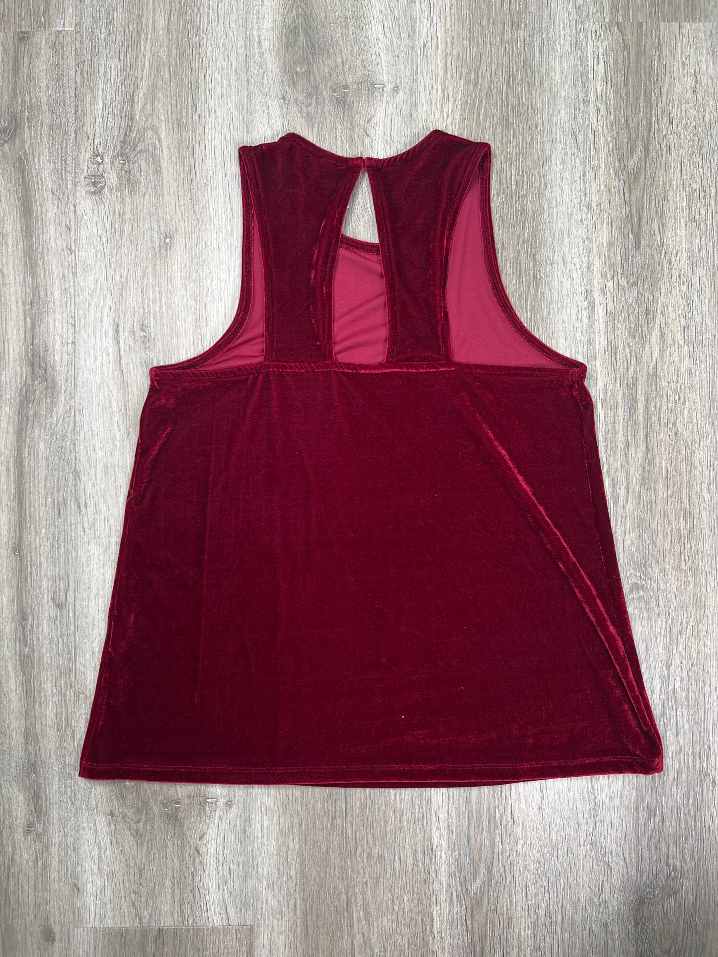 Red Top Sleeveless Banana Republic, Size S