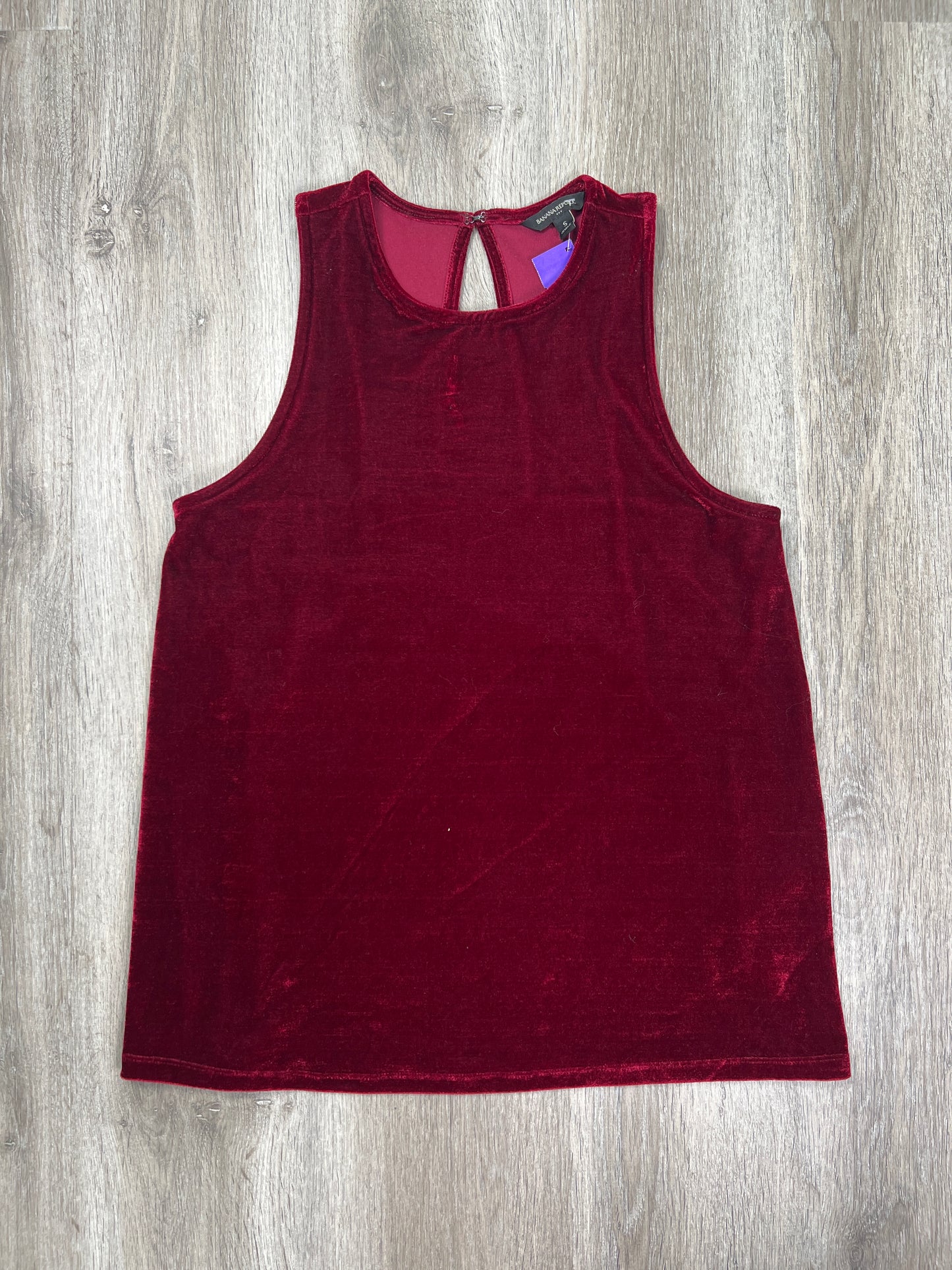 Red Top Sleeveless Banana Republic, Size S