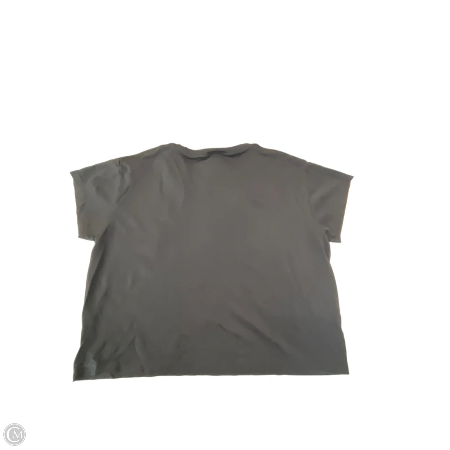 Athletic Top Short Sleeve By Athleta In Black, Size: L