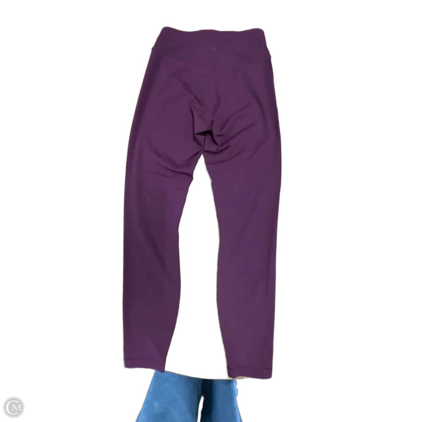 Athletic Leggings By Lululemon In Maroon, Size: S