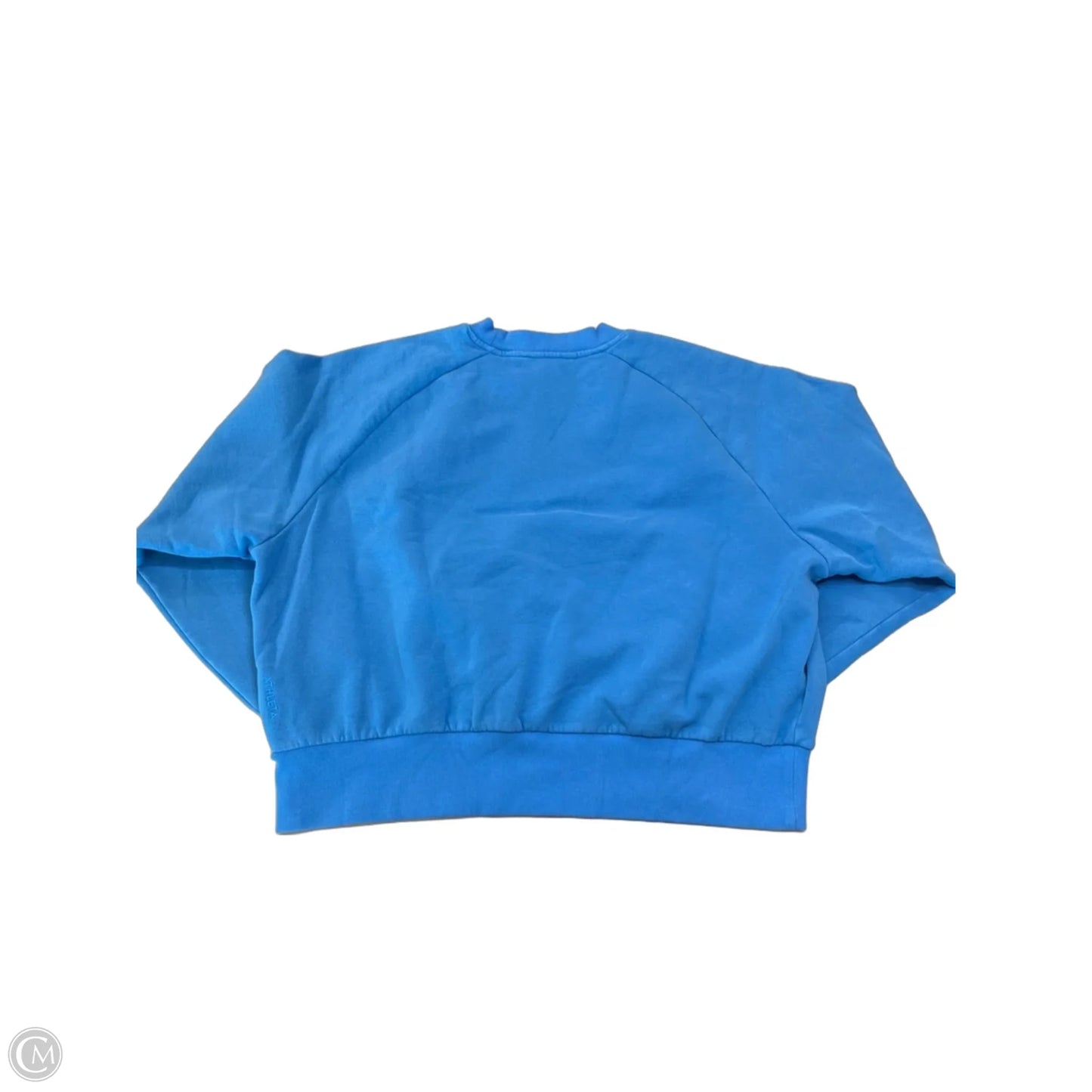 Athletic Sweatshirt Crewneck By Athleta In Blue, Size: L