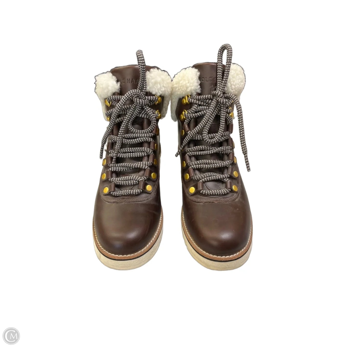 Boots Snow By Cole-haan In Brown, Size: 6.5