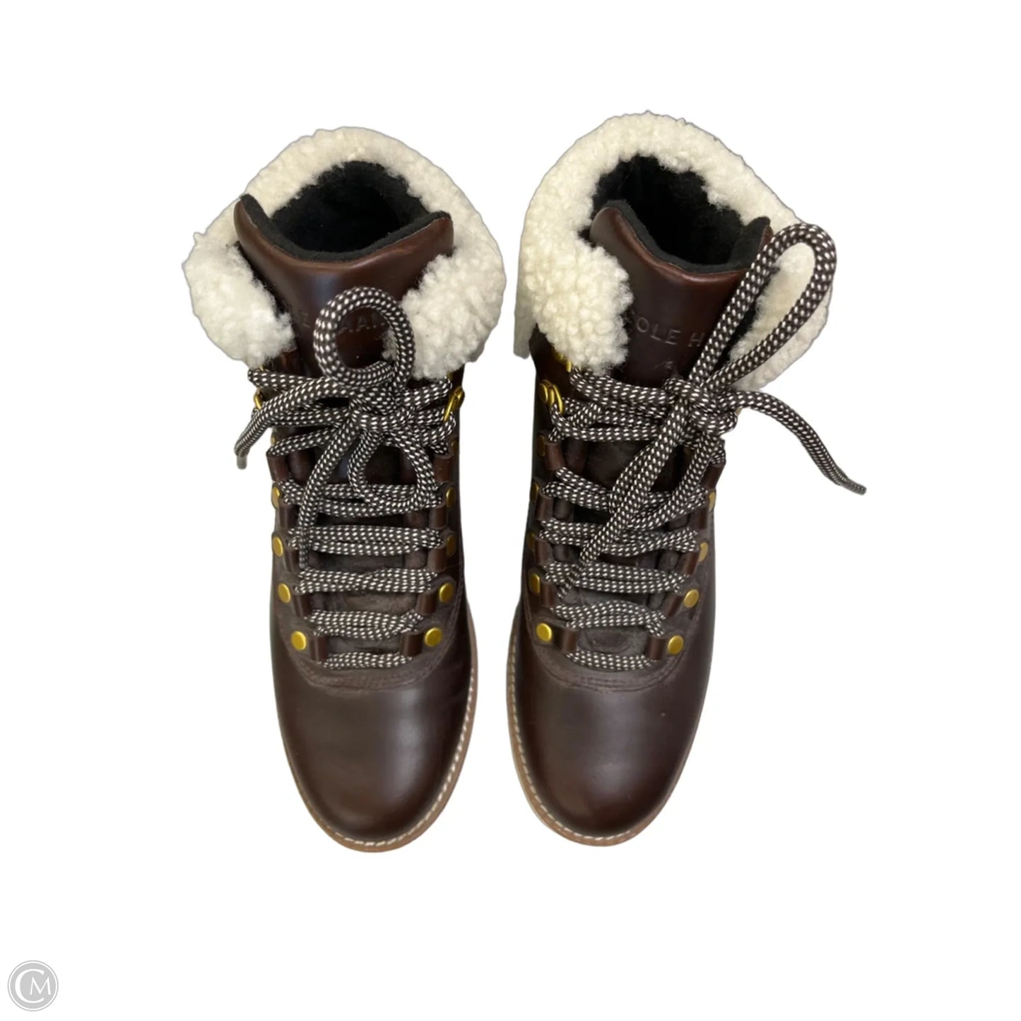 Boots Snow By Cole-haan In Brown, Size: 6.5