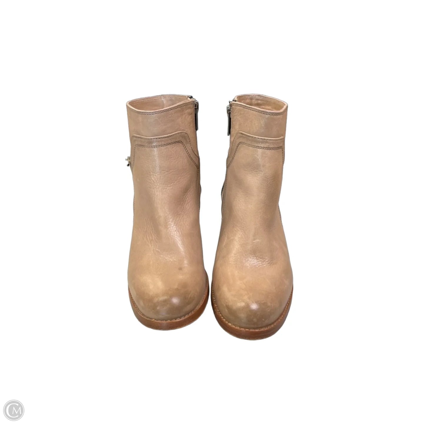 Boots Designer By Frye In Brown, Size: 6.5