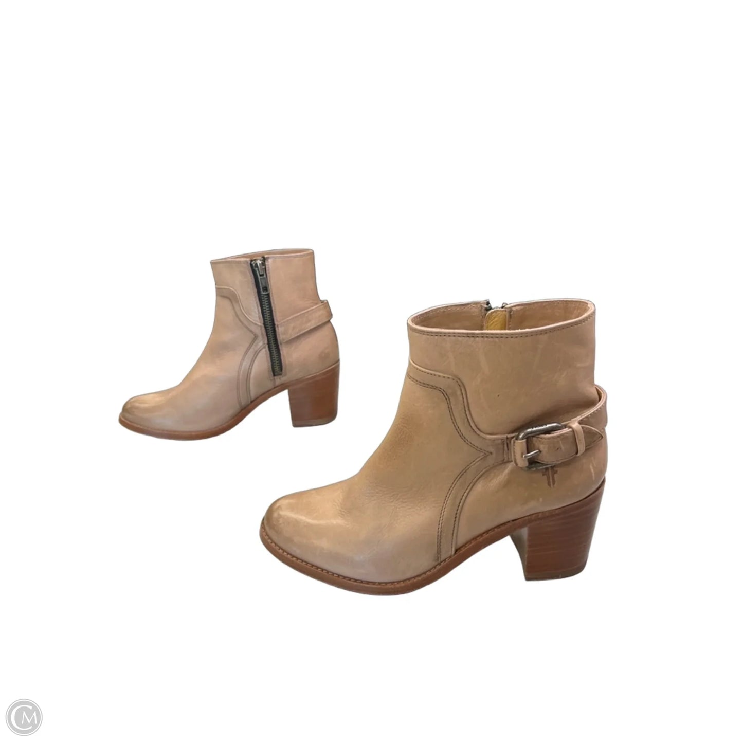 Boots Designer By Frye In Brown, Size: 6.5